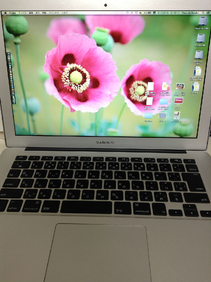 Mac専門修理 MacbookAir 13インチA1369液晶割れ交換の画像
